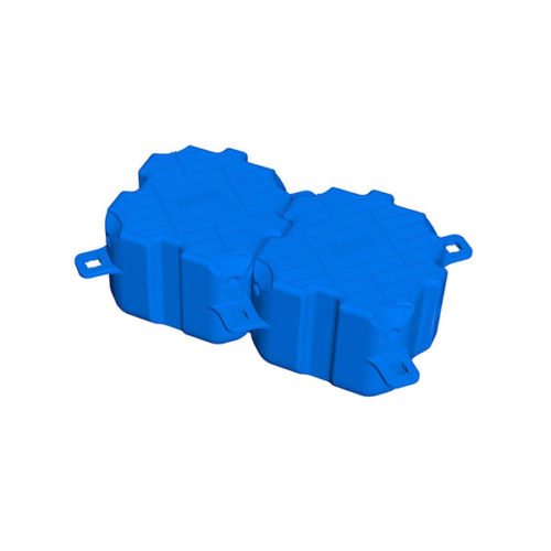 Пластиковые модули понтона синие
