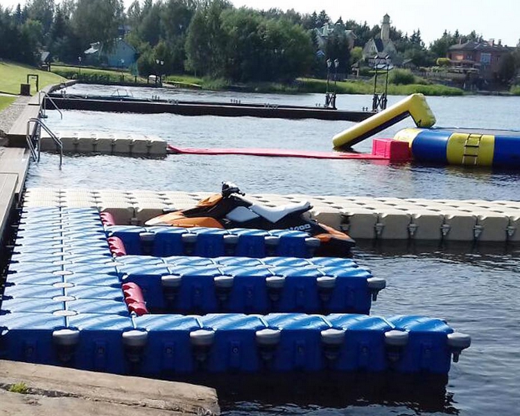 Пластиковые модульные понтоны